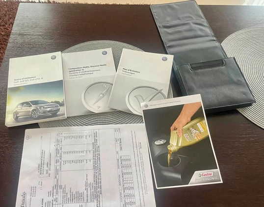 Volkswagen Golf cena 41999 przebieg: 243155, rok produkcji 2016 z Jasień małe 154